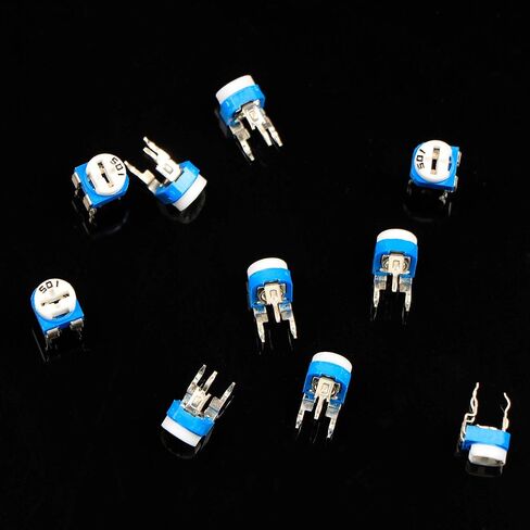 150 قطعة 15 قيمة 100 أوم - 2M أوم تريمبوت مقاوم متغير 6 مم مجموعة متنوعة مقياس الجهد in Kuwait