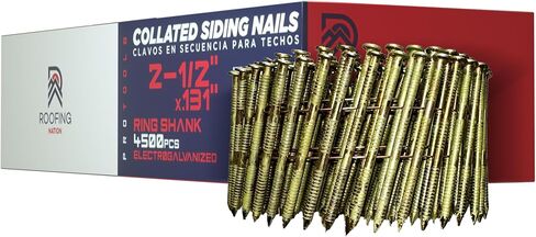 2-1/2 in. x .131 in. Electro Galvanized Ring Shank Coil Framing/Siding Nails (4,500 Contractor Pack) in Saudi Arabia
