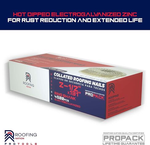 2-1/2 in. x .131 in. Electro Galvanized Ring Shank Coil Framing/Siding Nails (4,500 Contractor Pack) in Saudi Arabia