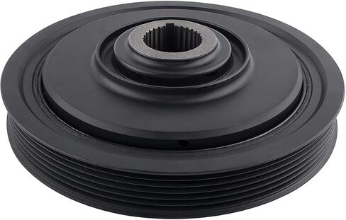 WEDOAUTO Harmonic Balancer Crankshaft Pulley Fit for Acura MDX 2005-2009, for Acura TL RL 2005-2008, for Honda Accord 2005-2007, Odyssey 2008-2010, Pilot 2005-2008, Ridgeline 2006-2008 13810-RJA-003 in Saudi Arabia