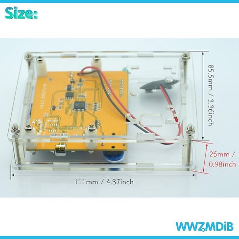 WWZMDiB LCR-T4 Mega328 اختبار الترانزستور الرقمي المقاومة السعة الصمام الثنائي الصمام الثلاثي السعة المقاومة ESR متر MOS PNP NPN LCR مع حافظة in Kuwait