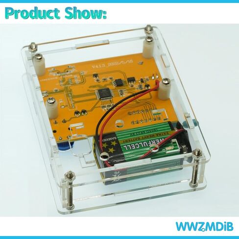 WWZMDiB LCR-T4 Mega328 اختبار الترانزستور الرقمي المقاومة السعة الصمام الثنائي الصمام الثلاثي السعة المقاومة ESR متر MOS PNP NPN LCR مع حافظة in Kuwait