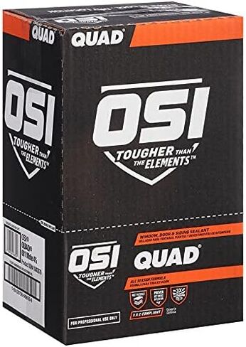 OSI Quad Window، Door وSinging Sealant، بيج 405، 10 أونصة سائلة، خرطوشة in Kuwait