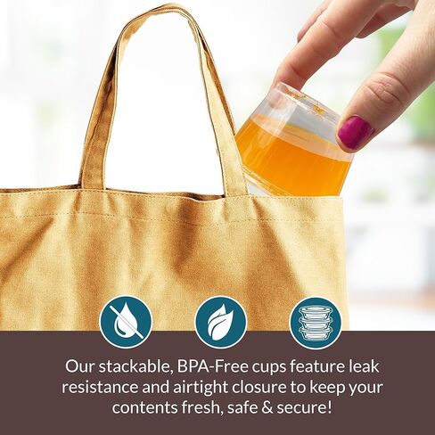 ريلي. عبوات صغيرة بأغطية سعة 4 أونصة (250 مجموعة) | أكواب جيلو شوت بأغطية | حاويات بهارات بلاستيكية شفافة بأغطية | أكواب الحصص مع الأغطية | أكواب صلصة | أكواب سوفليه | تكويم | حجم كبير in Kuwait