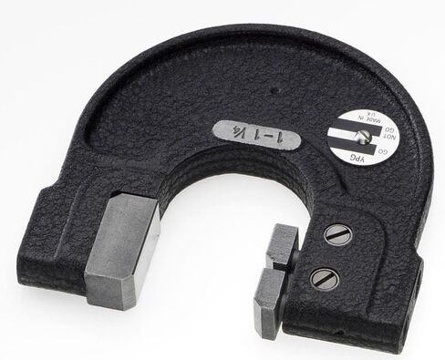 YPG C8 Adjustable Limit Snap Gage with Hardened Steel Anvils, 3-7/16"-3-13/16" Measuring Range in Kuwait