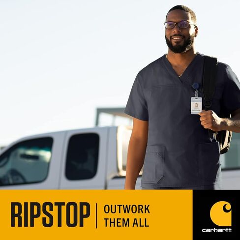 Carhartt Men's Ripstop Multi-Pocket Scrub Top in Saudi Arabia