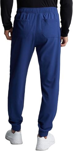 Cherokee Men's Mid Rise Pull-on Jogger Scrubs Pant in Kuwait