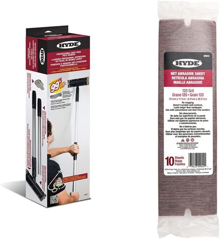 HYDE 09180 ماكينة صنفرة كهربائية خالية من الغبار، ماكينة صنفرة قطبية احترافية in Kuwait