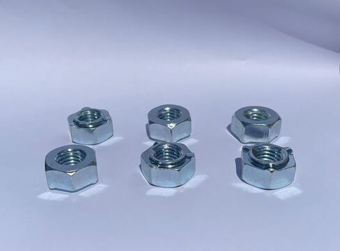 100 Tuercas Hexagonal con 3 Proyecciones Nut Weld 8T3490 - M10 x 1.5، Acero Carbonado in Saudi Arabia