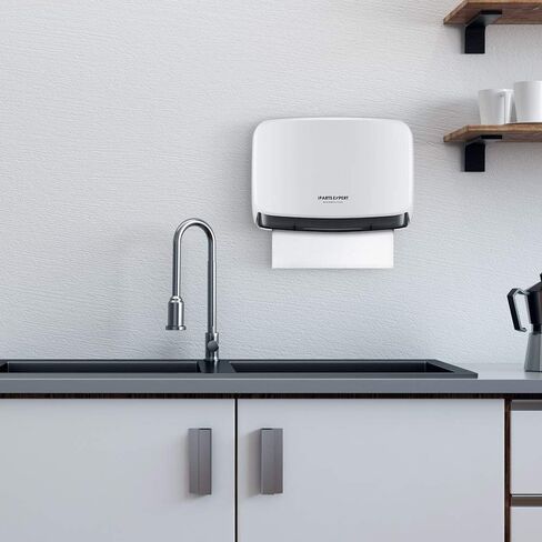 موزع مناشف ورقية تجاري، موزع مناشف ورقية للحمام مثبت على الحائط، حامل علبة مناديل ورقية مطوية يدويًا للمطبخ والحمام in Kuwait