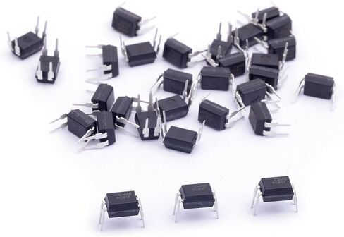 Cylewet 30 قطعة Optocoupler PC817C 2.54 مم الملعب 4 دبابيس DIP-4 تركيب الصور ل Arduino (حزمة من 30) CYT1056 in Saudi Arabia
