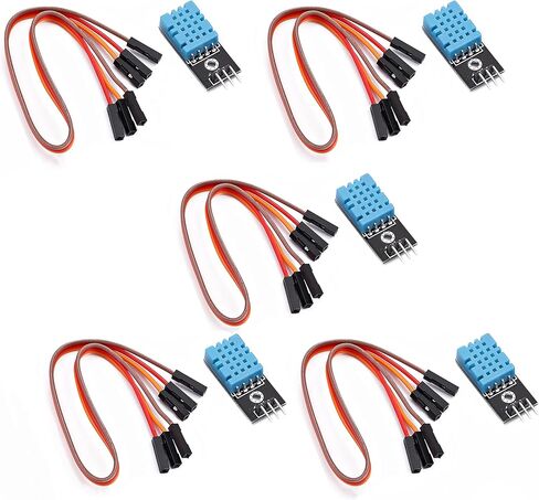 5 قطع DHT11 وحدة استشعار درجة الحرارة والرطوبة لاردوينو توت العليق بي 2 3 in Kuwait