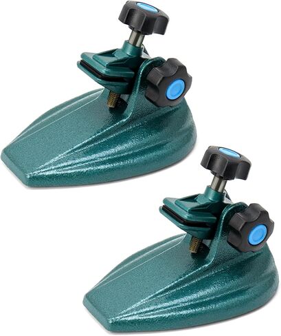 حامل ميكرومتر من QWORK مع وسادة تثبيت مزدوجة غير قابلة للانزلاق، حامل ميكرومتر بقاعدة من الحديد الزهر المطلي للميكرومتر حتى 4 بوصات in Kuwait