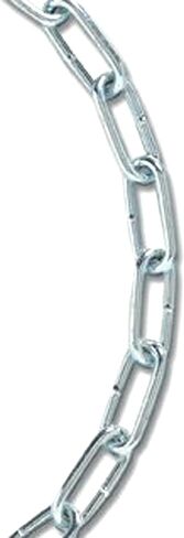 Koch 721946 4/0 by 75-Feet Coil Straight Chain, Zinc Plated in Kuwait