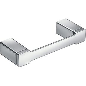 Moen YB8808BN 90 Degree Modern Double Post Pivoting Toilet Paper Holder, Brushed Nickel