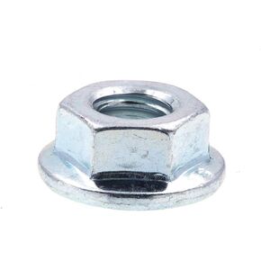 Prime-Line 9094883 Flange Nuts, Class 8 Metric-Smooth Face, M6-1.0, Zinc Plated Steel (10 Pack) in Saudi Arabia