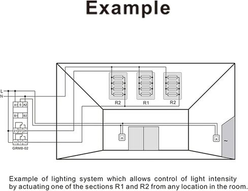 LNKWEL GRM8-01 مرحل الإغلاق 12 فولت مرحل الموقت مرحل الدفع الإلكتروني SPDT 16A DIN السكك الحديدية جبل التيار المتناوب/DC12V ~ 240 فولت in Kuwait