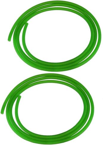 Uxcell 3ft 2mm PU نقل حزام مستدير عالي الأداء يوريتان سيور أخضر لآلة ربط الناقل مجفف 3 قطعة in Kuwait