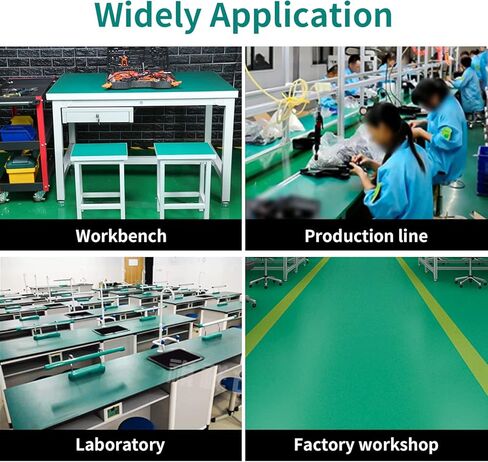 LOGIJOY 23.7 "× 118" المطاط ESD لحام حصيرة لفة ESD مكافحة ساكنة ارتفاع درجة الحرارة المطاط حصيرة ESD التأريض حصيرة مكتب حصيرة مكافحة ساكنة سطح المكتب حصيرة ESD الفينيل حصيرة لدائرة الهاتف الكمبيوتر اللوحي إصلاح in Kuwait