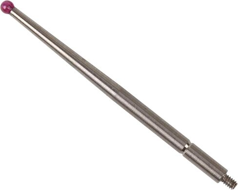 Contact Points for Dial Test Indicator, Thread M1.6, Ruby Ball Tip 2mm Diameter, 44.5 mm Long 136013 in Saudi Arabia