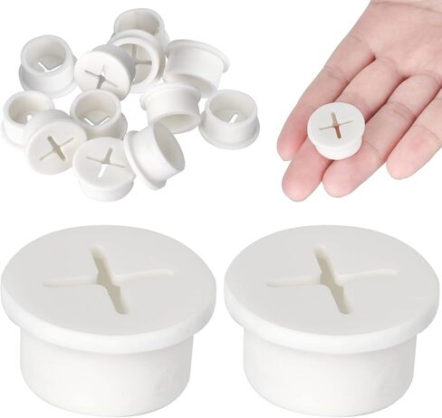 AccEncyc 12 Pcs Cable Cord Grommet Silicone Cable Grommet 3/4" Wire Hole Cover Cable Management Wire Organizer Cable Pass Through Desk Grommet for Table, Computer Desk, Office, Home in Kuwait