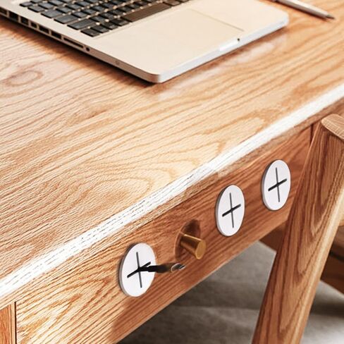 AccEncyc 12 Pcs Cable Cord Grommet Silicone Cable Grommet 3/4" Wire Hole Cover Cable Management Wire Organizer Cable Pass Through Desk Grommet for Table, Computer Desk, Office, Home in Kuwait