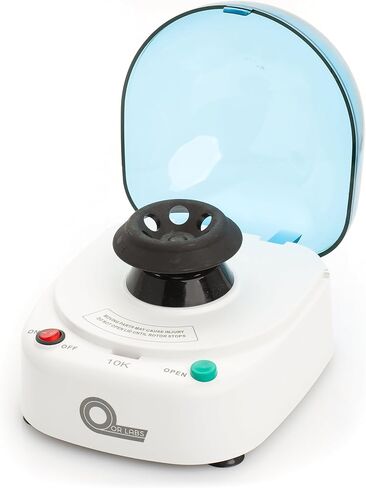 10,000 RPM Mini Centrifuge, Includes 6-Place Micro Tube Rotor and 16-Place PCR Strip Rotor. Spins 1.5ml Micro Tubes. in Saudi Arabia