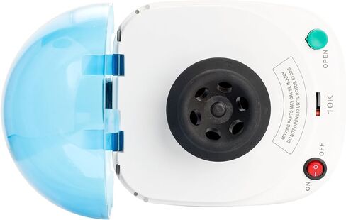 10,000 RPM Mini Centrifuge, Includes 6-Place Micro Tube Rotor and 16-Place PCR Strip Rotor. Spins 1.5ml Micro Tubes. in Saudi Arabia
