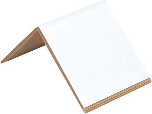 BOX USA BSP3325120 Strapping Protectors, 0.12, 3" x 3" x 3", White (Pack of 900) in Saudi Arabia
