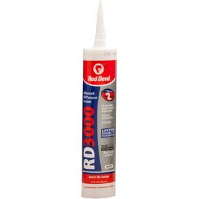 Red Devil 0987 Advanced All Purpose Sealant, 9 Oz, Clear