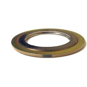 Sur-Seal, Inc. Teadit 9000.750276GR900 شريط بيج مع شريط رمادي Hastelloy C 276 حشية جرح حلزونية، حشو جرافيت مرن، -300 إلى 850 درجة فهرنهايت، نطاق درجة حرارة 1.00 بوصة، 2.75 بوصة OD لـ 3/4 بوصة حجم الأنبوب 1 in Kuwait