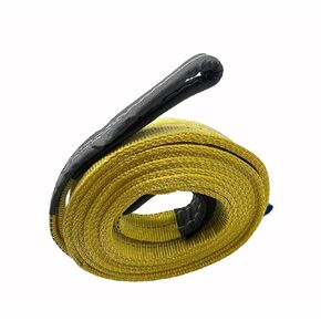 حبال الويب 3 "عرض × 16 بوصة طول 2 طبقة من النايلون حزام رفع للعين والعين شديد التحمل 6,600 رطل عمودي 5280 قلادة سعة حمولة 13,200 سلة in Kuwait