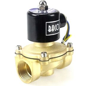 BACOENG Brass Electric Solenoid Valve 1/2" AC110V (NPT, Normally Closed) in Saudi Arabia