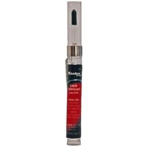 Master Lock PTFE Lock Lubricant, Non-Toxic and Biodegradable Lock Lubricant, 0.25 Fluid Ounces, 2300D, Red in Saudi Arabia