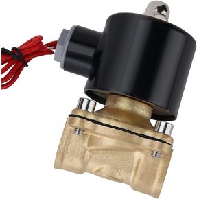 صمام ملف لولبي كهربائي نحاسي 15 1/2 انش تيار متردد 110 فولت ان بي تي مغلق بشكل طبيعي للمياه والهواء والديزل in Kuwait
