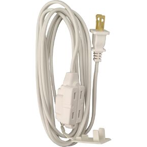 Woods 0600W 3-Outlet 16/2 Cube Extension Cord w/ Power Tap, 6-Feet, White in Kuwait