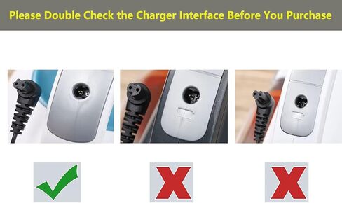 سلك طاقة شاحن مقبس بلاك آند ديكر متوافق مع بلاك + ديكر HLVA320J26 HLVB315JA26 HLVB315JP07 HLWVA325J21 HHS315J01 HFS115J10 HFS215J01 HFVB320J27 HLVA315J22 in Kuwait