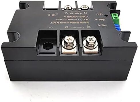 220V Single-Phase Motor Soft Starter Module controller2KW4KW6KW8KW Motor Online Soft Starting Fan Pump Pressure Reducer Conveyor (Color : Heat Sink) in Saudi Arabia
