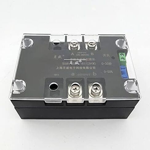 220V Single-Phase Motor Soft Starter Module controller2KW4KW6KW8KW Motor Online Soft Starting Fan Pump Pressure Reducer Conveyor (Color : Heat Sink) in Saudi Arabia
