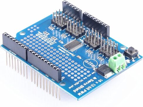LM YN PWM وحدة تشغيل مؤازرة 16 قناة 12 بت PWM محرك مؤازر لوحة درع EK1690 in Kuwait