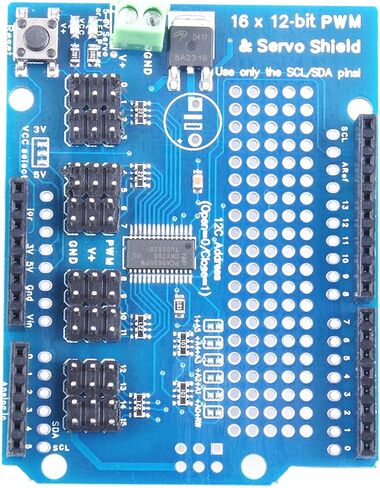 LM YN PWM وحدة تشغيل مؤازرة 16 قناة 12 بت PWM محرك مؤازر لوحة درع EK1690 in Kuwait
