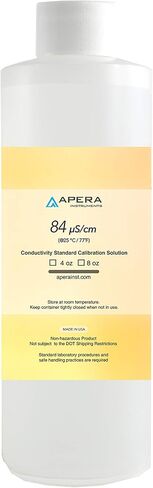 Apera Instruments 84 ميكروسيمنز/سم محلول معايرة قياسي للموصلية 16 أونصة. (AI1132) in Saudi Arabia