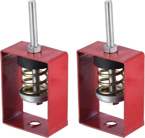 PATIKIL 44lbs Capacity Spring Vibration Isolator, 2 Pack Shock Absorber Shockproof Damping Hanger Anti Vibration for HVAC Air Conditioner Air Handling Units in Saudi Arabia