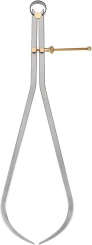 HARFINGTON الربيع المشترك الفرجار 4 بوصة / 100mm الصلب الربيع خارج الفرجار مع نقطة ارتكاز النحاس لأعمال مخرطة الخشب in Kuwait