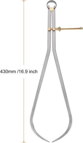 HARFINGTON الربيع المشترك الفرجار 4 بوصة / 100mm الصلب الربيع خارج الفرجار مع نقطة ارتكاز النحاس لأعمال مخرطة الخشب in Kuwait