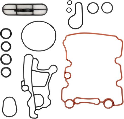 طقم مبرد زيت المحرك WEDOAUTO مناسب لسيارة Ford F-250 F-350 F-450 F-550 Super Duty 2003-2007، Excursion 2003-2005، E-350 E-450 Super Duty V8 6.0L استبدال # 3C3Z6A642CA، 3C3Z-6A642- كاليفورنيا، 904228 in Saudi Arabia