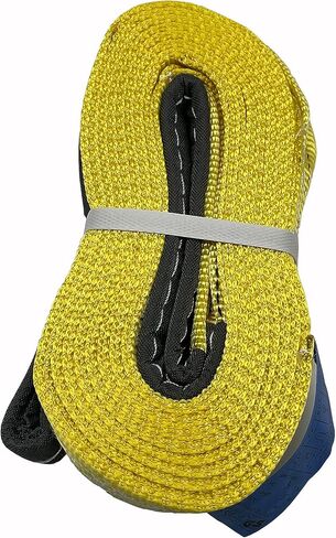 حبال الويب 3 "عرض × 16 بوصة طول 2 طبقة من النايلون حزام رفع للعين والعين شديد التحمل 6,600 رطل عمودي 5280 قلادة سعة حمولة 13,200 سلة in Kuwait