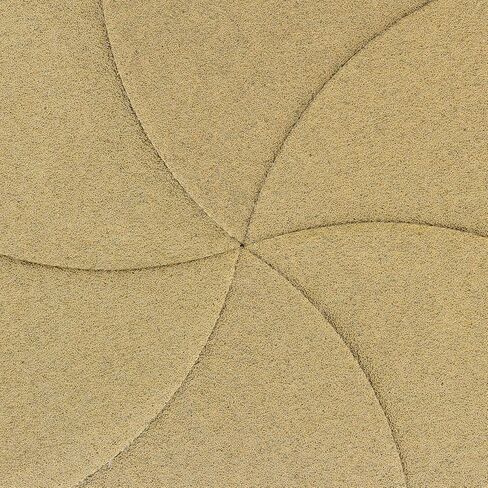 Dura-Gold - Premium - 80 Grit 6 "أقراص صنفرة ذهبية بدون فتحات بخطاف وحلقة بدون فتحات لآلات الصنفرة DA - صندوق مكون من 50 قرصًا نهائيًا من ورق الصنفرة للسيارات والأعمال الخشبية in Kuwait