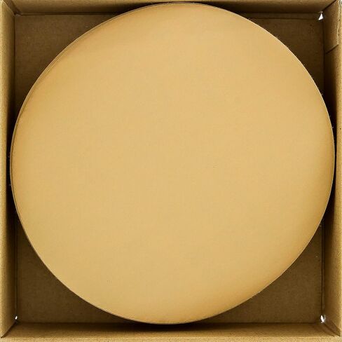 Dura-Gold - Premium - 80 Grit 6 "أقراص صنفرة ذهبية بدون فتحات بخطاف وحلقة بدون فتحات لآلات الصنفرة DA - صندوق مكون من 50 قرصًا نهائيًا من ورق الصنفرة للسيارات والأعمال الخشبية in Kuwait