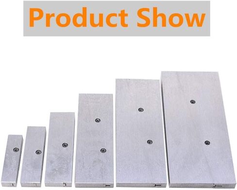 6 قطع مجموعة متوازية قابلة للتعديل 3/8 بوصة - 2-1/4 بوصة مجموعة متوازية دقيقة من الفولاذ المقسى لفحص التخطيط وإيقاف العمل وما إلى ذلك in Kuwait